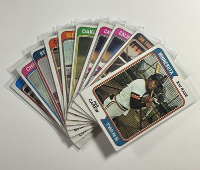 1974 Topps Baseball Cards #1-299   Rookie   HOF