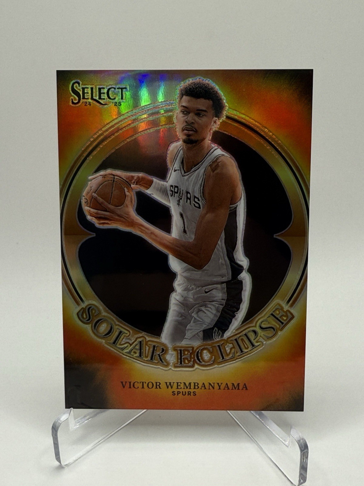 2024-25 Panini Select #15 Victor Wembanyama Solar Eclipse ⭐️SSP⭐️CASE HIT⭐️⭐️⭐️