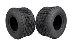 MASSFX 20x11-9 Rear Tire - Durable 4 Ply 1/2" Tread Depth for ATV & UTV (2 Pack)