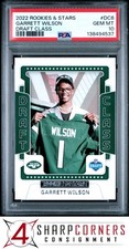 2022 PANINI ROOKIES & STARS DRAFT CLASS #DC6 GARRETT WILSON RC  PSA 10