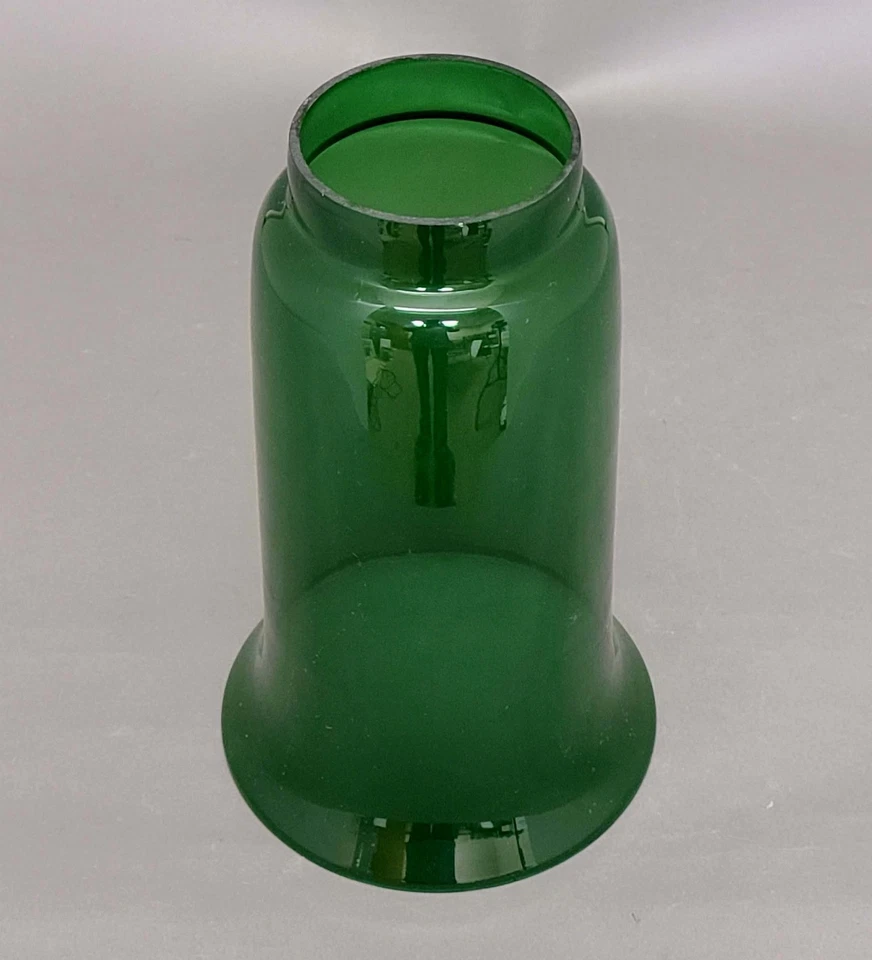 Juego de montaje Hurricane Shades vidrio infundido color VERDE 7" diámetro 11" alto 3,5"/2 Foto 3 de 4