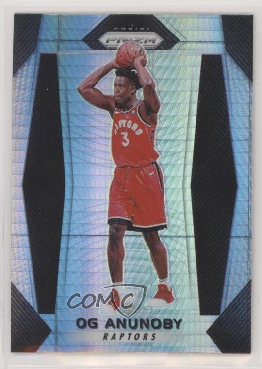 2017-18 Panini Prizm Hyper Prizm OG Anunoby #38 Rookie RC 1x8