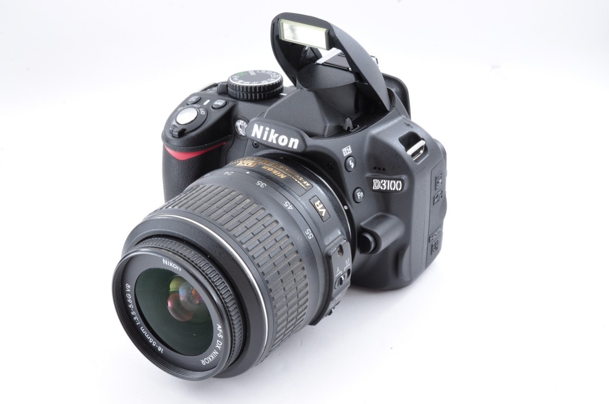 Nikon D3100 DSLR Camera w/ AF-S DX 18-55mm f/3.5-5.6G VR