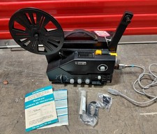 Sankyo Sound 500 Super 8 Projector With Good Bulb Take-Up Reel And Microphone