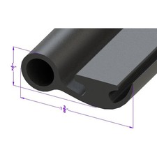 Door Top And Side Seal For Chevrolet Truck 1947-1955 Lp 103