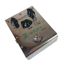 Biyang OD-8 Guitar Bass Effects Pedal X-Drive Distortion BATTERY POWERED ONLY!