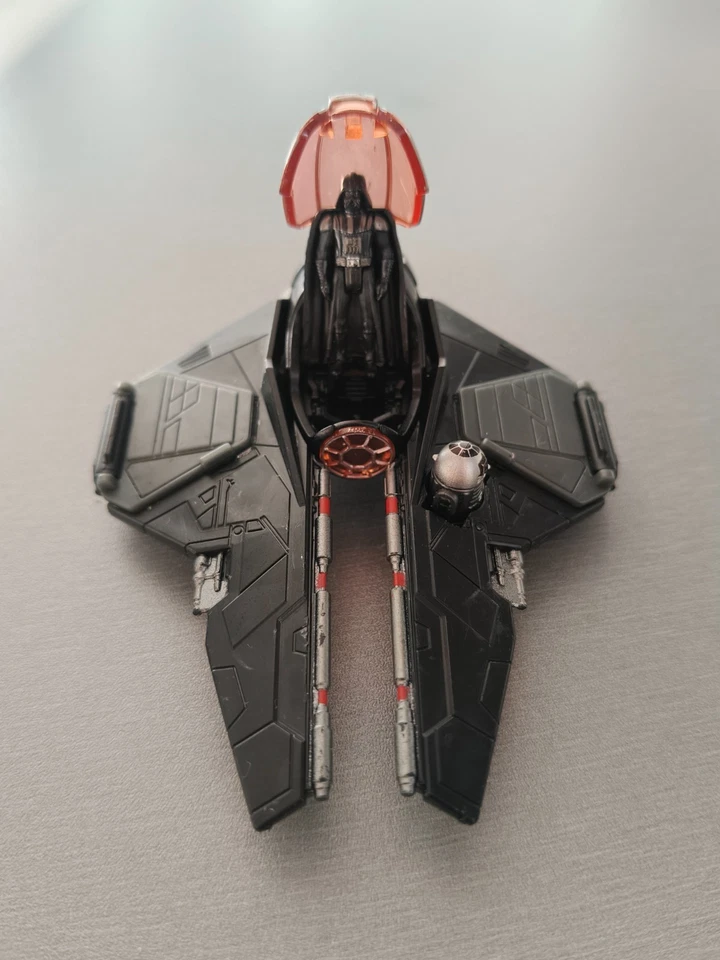 Star Wars Micro Galaxy Squadron Darth Vader Sith Interceptor Chase 15000 Rare - Image 2 of 4