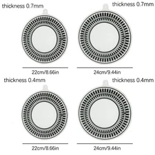 Induction Cooktop Mat Protector Nonslip Silicone Heat Insulation-Pad Cook Cover