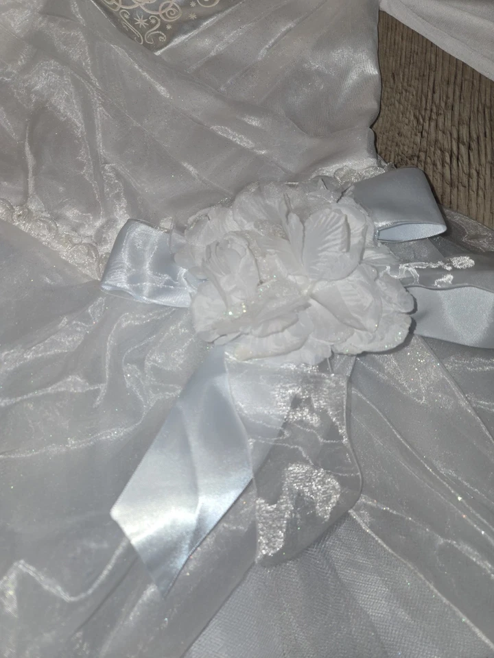 Disney Cenicienta Deluxe Disfraz de Boda Disney Vestido Encuadernado Niñas Talla 10 Foto 4 de 4