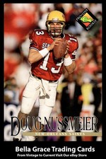 1994 Pro Line Live Doug Nussmeier #387 New Orleans Saints Rookie NFL Football