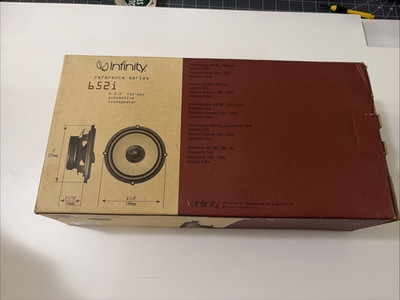 Infinity Reference Series 652i 6-1/2  (6.5 ) 2-Way Automotive Speakers - Pair