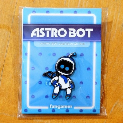 Astro Bot Lenticular Enamel Pin Figure Official Sony PS5 PlayStation 5