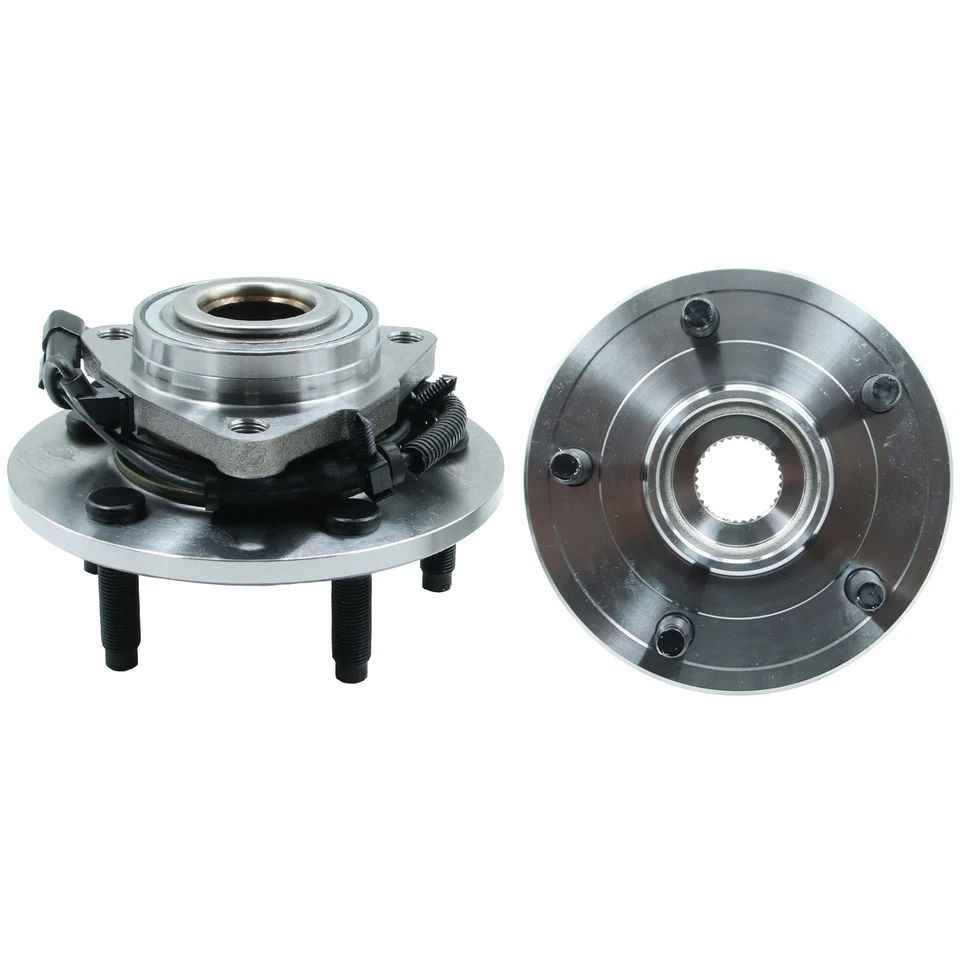 Par de Ensamblaje de Rodamiento de Cubo de Rueda Delantera Para 2009-2011 Dodge Ram 1500 w/ABS Foto 4 de 4