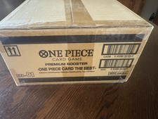 One Piece English TCG: The Best Premium Booster Box Case 10 Boxes PRB-01