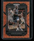 2022 Panini Prizm Basketball Orange Wave Jaden McDaniels #53
