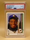 1989 Upper Deck - Star Rookie Ken Griffey Jr #1 (RC) - PSA 6