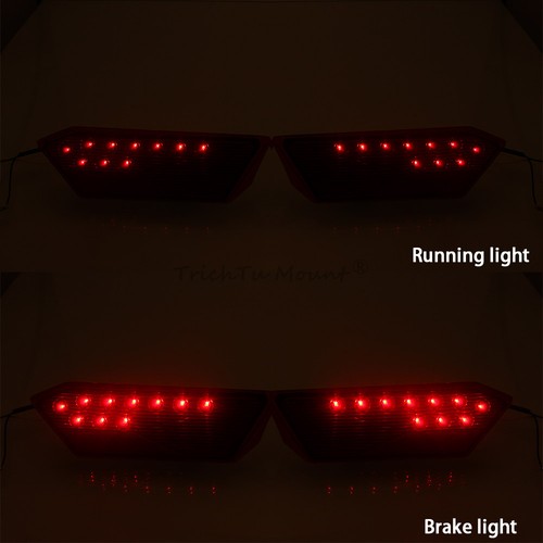 LED Taillights Rear Brake Running Light For Polaris RZR XP 4 1000 EPS 2014-2016 - Picture 4 of 26