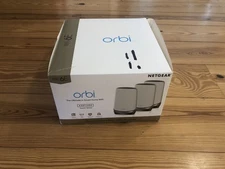 NETGEAR Orbi AXE11000 Quad-Band Mesh Wi-Fi 6E System (3-pack) RBKE963