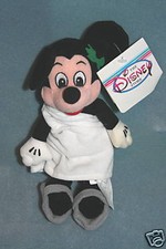 Walt Disney's Mickey Mouse Toga 8" Bean Bag NWT