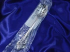 WALLACE GRANDE BAROQUE STERLING SILVER PIERCED SERVING SPOON - UNUSED CONDITION