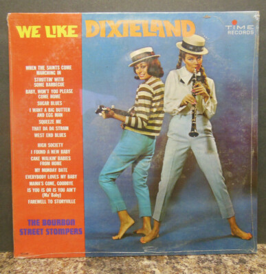 SEALED NEW! The Bourbon Street Stompers   We Like Dixieland, 12'' LP Mint (N)