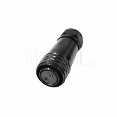 Connecteur Circulaire Aviation SA20 Mâle 2 Broches 25A - Pour Station BLUETTI AC200P, Neuf