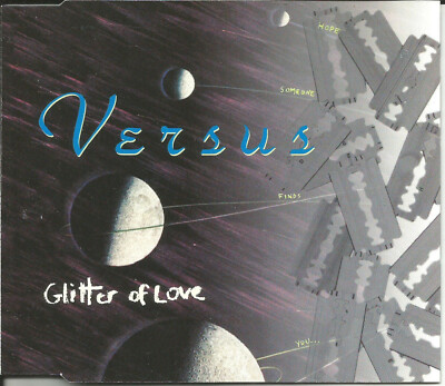 VERSUS Glitter of Love w/ LIVE & UNRELEASED & EDIT CD single SEALED USA seller