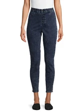 No Boundaries Juniors' Curvy Super High Rise Pull On Jeggings Size S (LOC TUB80)