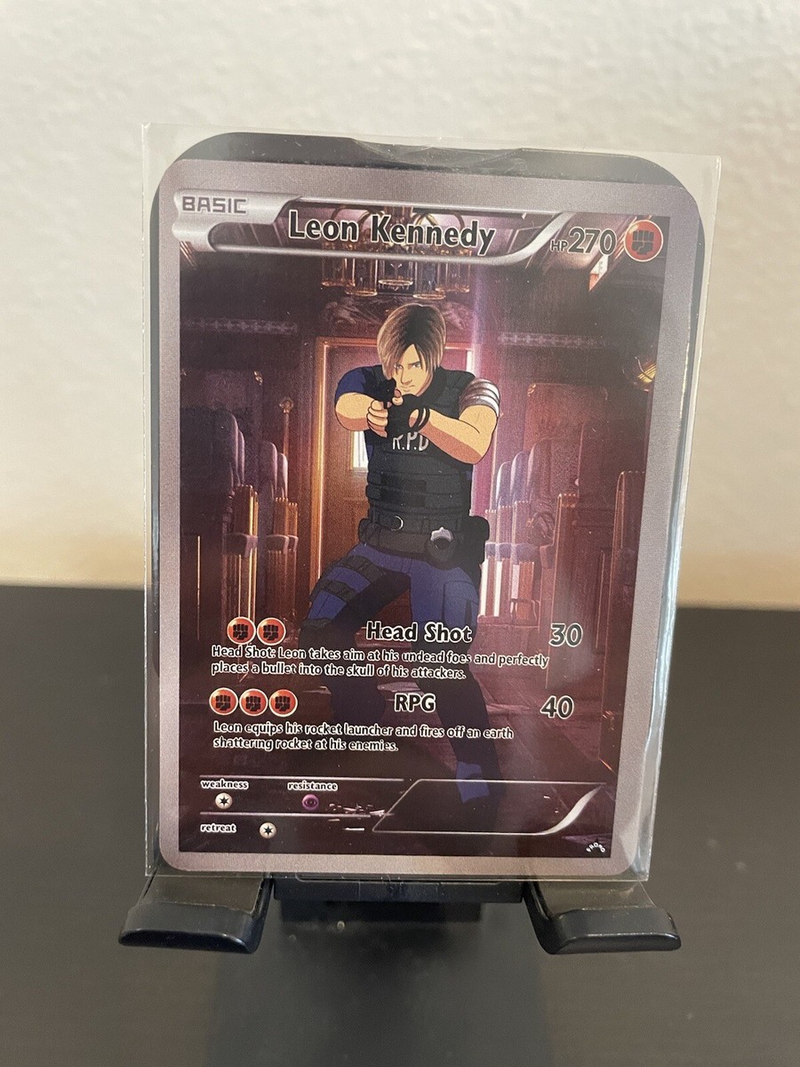 RESIDENT EVIL 2 Trading Cards Leon Kennedy Claire Redfield Birkin