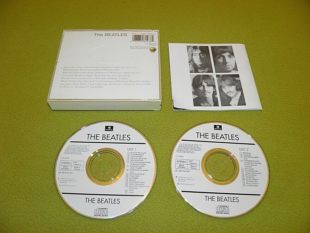 The Beatles White Album ドイツ盤 LP Stereo BEATLES WHITE ALBUM MONO ANALOG LP + DELUXE EDITION STEREO 4