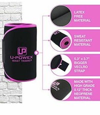 UPOWEX Waist Trainer for Women & Men -Medium, Waist Trimmer - Include Carry Bag