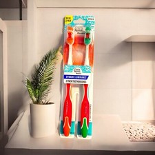 dental guru luminance dynamic toothbrush 2pk brand new medium