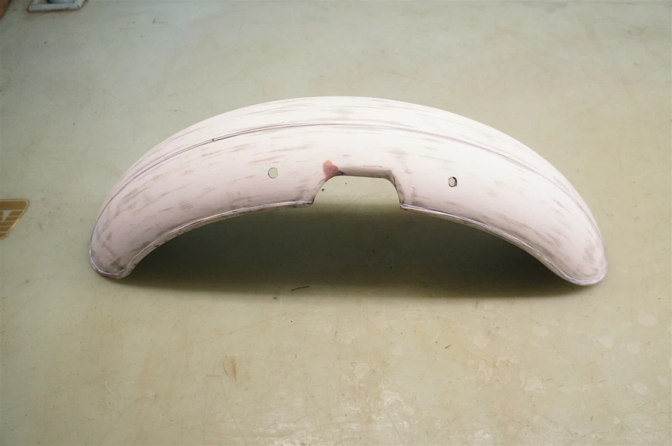 BMW Airhead FRONT Fender R45 R60 R65 R75 R80 R90 R100 WHITE 2 *2258  - Imagem 2 de 4