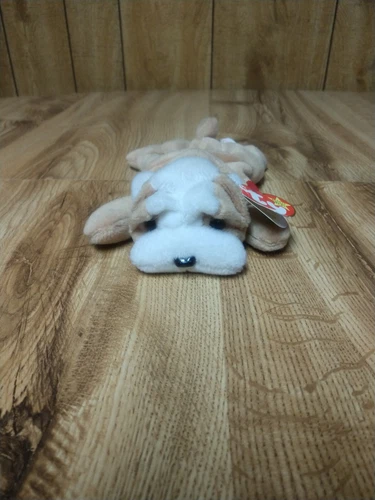 Vintage TY Beanie Baby Wrinkles The Bulldog 1996 Plush