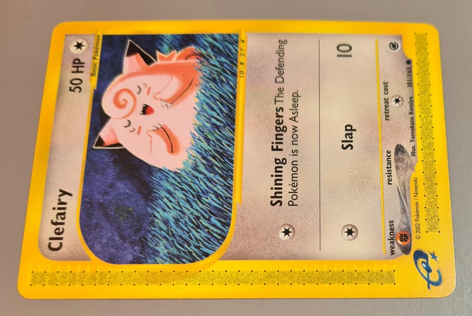 Clefairy # 101/165 Common Expedition Base-Set 2002 EN Near Mint to Mint Vintage - Bild 2 von 3