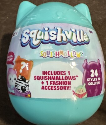 Squishmallows Squishville Mystery Mini (Series 5) Blind Bag  1 Random Color