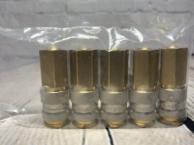 Parker Rectus 1/4'' Quick Release Couplings FEMALE (Lot of 5) 25KAIN13MPX