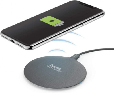 Hama Qi Kabelloses Ladegerät 10W Wireless Fast Charger Induktive Ladestation 502