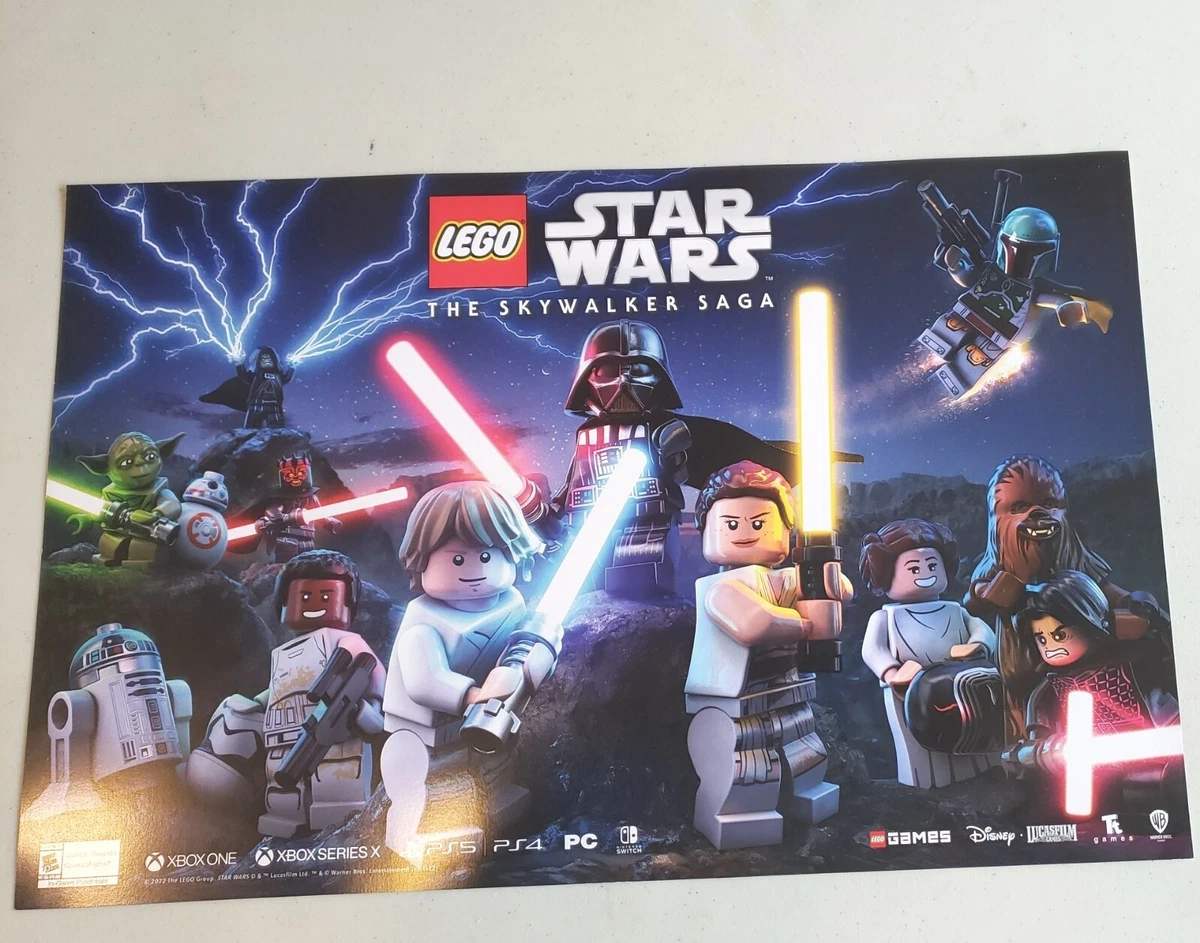 Lego Star Wars: The Complete Saga 2007 VS The Skywalker Saga 2022