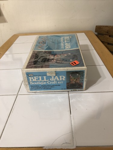 1973 Natural Science Industries Bell Jar Boutique Craft Kit- New In Box-open - Picture 5 of 8