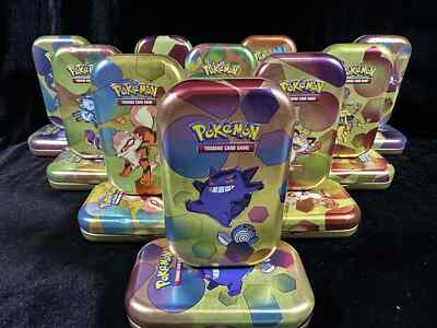 Complete Pokemon 151 Mini Tin Set - Including ART and COINS ONLY - NO PACKS!