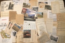 100 pc VTG Paper Book Pages Ephemera Lot Scrapbooking Journaling Miscellaneous