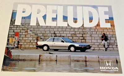 Feuillet de Vente HONDA Prélude - Février 1983 - Bel Etat - Photo 1/2