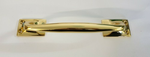 2x Samuel Heath Ferramenta Architettonica P8263 Maniglie per Porte in Ottone Lucido 1V - Foto 3 di 5