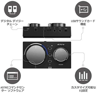 Astro MixAmp Pro TR MAPTR-002 Black Headset Sound Card Dolby Audio 