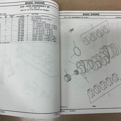 CAT Caterpillar CS/CP-433E PARTS MANUAL BOOK CATALOG VIB
