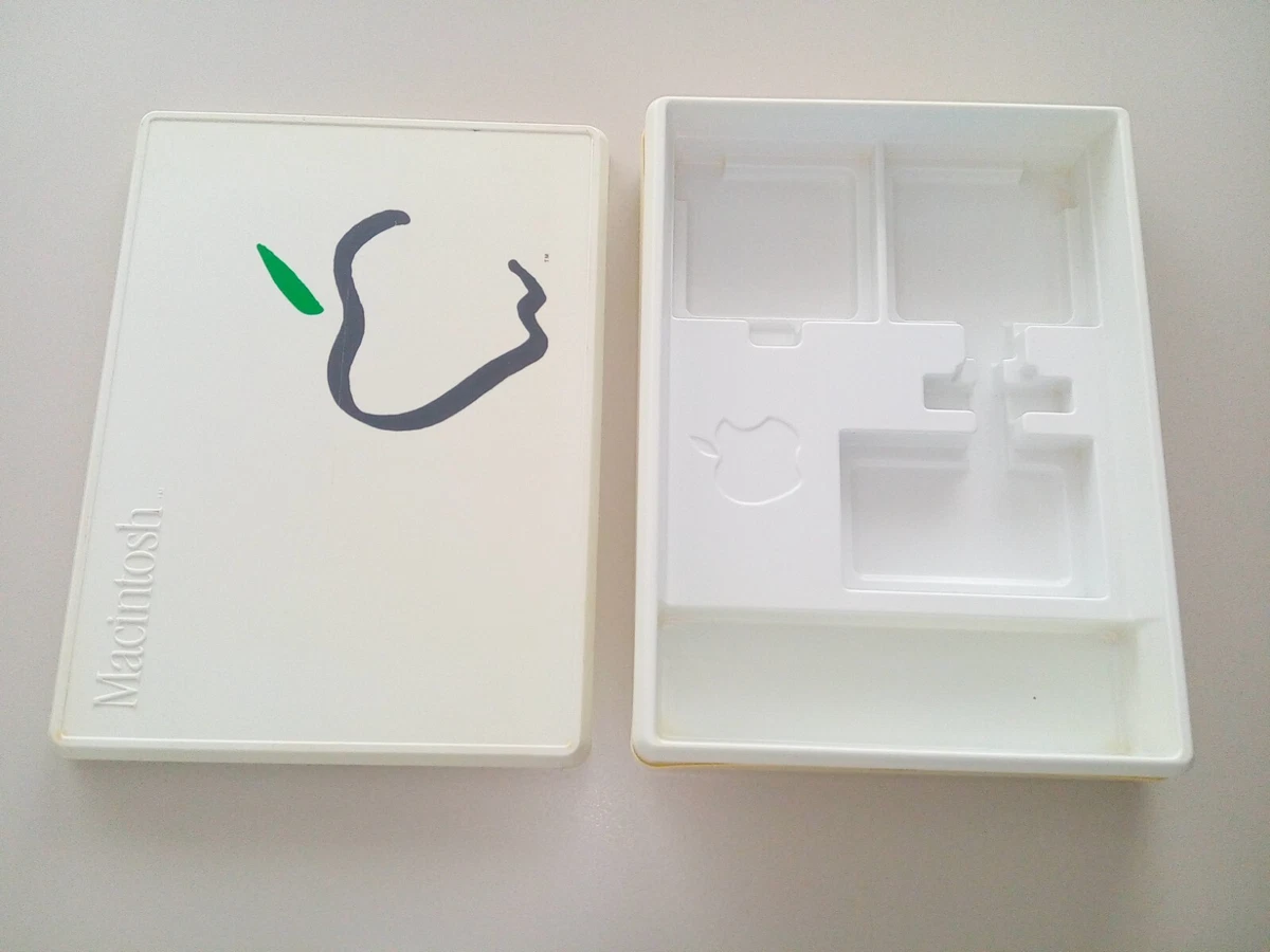 Apple Macintosh 128K / 512K Kit de accesorios Picasso caja de accesorios vacía, plástico