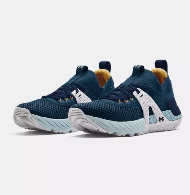 Size 10.5 - Under Armour Project Rock 4 Deep Sea for sale  display picture 3