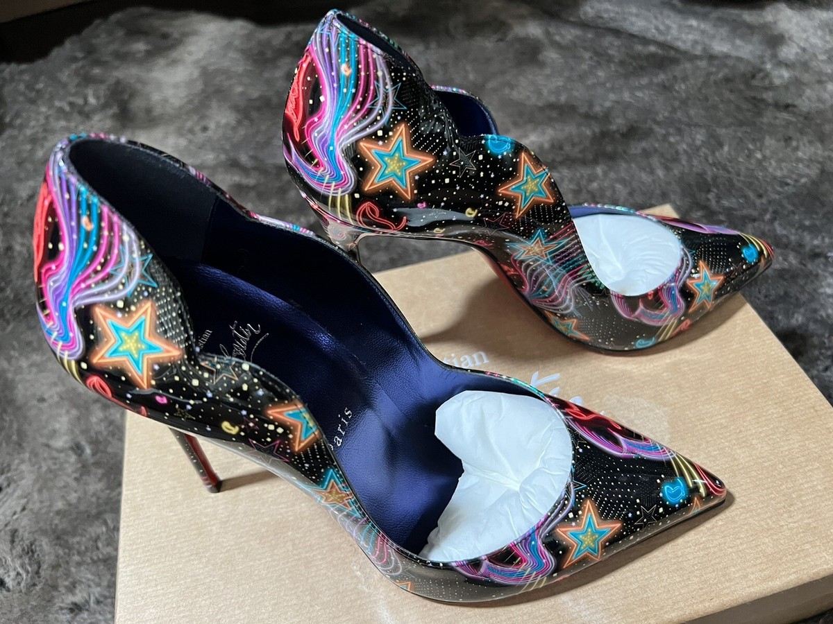 Christian Louboutin Hot Chick Starlight Heels Size 40 New in Christian Louboutin Hot Chick Starlight Heels Size 40 New in