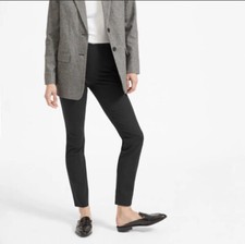 Everlane The Side Zip Work Pant Stretch Cotton Size 2